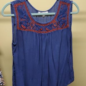 Sleeveless top